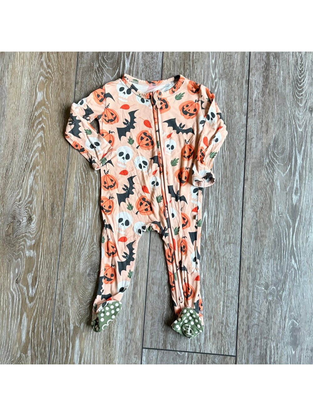 Littles Bum Bums Halloween Bamboo Zippy